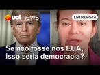Restrição de Trump à imprensa não seria vista como democracia se fosse em outros países, diz Kalil