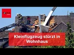 Ein Toter in Niedersachsen: Kleinflugzeug stürzt in Wohnhaus