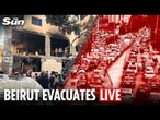 LIVE: Beirut residents flee as Netanyahu orders new strikes on southern suburbs