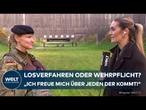 WEHRDIENSTGESETZ: Losverfahren oder Wehrpflicht? Major Joy S.: „Ich freue mich über jeden der kommt“
