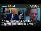 Manifestação de Trump é autoritária e configura violência diplomática inédita, diz presidente do PT
