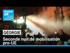 Georgie : Des milliers de manifestants pro-européens rassemblés à Tbilissi • FRANCE 24