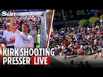 LIVE: Charlie Kirk shooting updates as Utah Governor addresses media after Trump ally killed