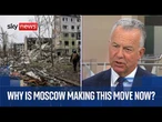 Military analyst Sean Bell looks at Ukraine's defences after Russia steps up pressure in the east