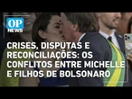 Crises, disputas e reconciliações: os conflitos entre Michelle e filhos de Bolsonaro | O POVO NEWS
