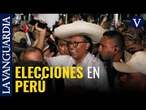 Los limeños realizan mitines a favor de Roberto Sánchez en la plaza San Martín de Lima