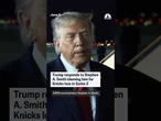Trump responds to Stephen A. Smith blaming him for Knicks loss in Game 3