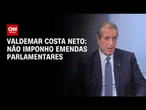 Faço sugestões, mas não imponho emendas parlamentares, diz Valdemar Costa Neto | BASTIDORES CNN