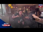 Influencer travolti da un Suv: il video dell'incidente in diretta al ristorante