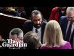 US House speaker ejects Texas congressman Al Green during Trump speech