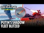 Ukraine strikes 20 Black Sea vessels overnight in war against Russia's shadow fleet