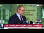 Atak bodnarowców Tuska na SN! ,,Żałuję, że sędzia Matras nie złożył takiego wniosku w 2020 roku''