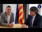 Carles Puigdemont se reúne con Arnaldo Otegi en Waterloo (Bélgica)