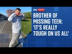 Brother of missing 19-year-old Cole Cooper: 'It's really tough on us all'