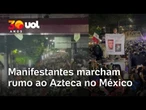 Copa do Mundo 2026: Manifestantes marcham rumo ao Azteca no México; vídeo