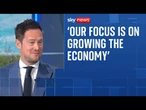 Government's focus is on "delivering the change we desperately need," says minister