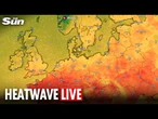 LIVE: Extreme heat dome map tracks rising temperatures across Europe