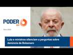 Lula e ministros silenciam a perguntas sobre denúncia de Bolsonaro