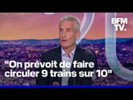 Grève SNCF, prix des billets, retards... l'interview en intégralité du directeur de TGV-Intercités