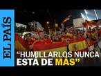 La AFICIÓN española CELEBRA el pase a la FINAL: "Humillar a Alemania nunca está de más" | EL PAÍS