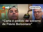 Carta de Bolsonaro sobre Flávio é pedido de socorro para uma candidatura fragilizada, diz professor
