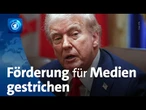 Radiosender vor dem Aus: Wie US-Präsident Trump die Medienlandschaft umbaut