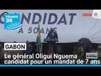 Gabon : le général Brice Oligui Nguema candidat pour un mandat de sept ans • FRANCE 24