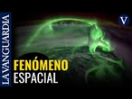 Una aurora austral ha sido captada desde una nave Dragon de SpaceX