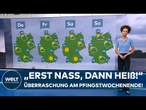 WETTER IN DEUTSCHLAND: Donnerstag bringt die Wende – Nach Gewittern kommt die Hitze!