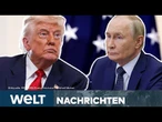 RUSSLAND UNTER DRUCK: Trump verkürzt Frist für Ultimatum! Rennt Putin nun die Zeit davon? | STREAM