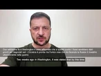 Zelensky: Putin in Cina si sta tirando indietro dall'impegno di finire guerra