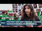 WM-PROTEST: Demonstranten vor Iran-Belgien-Spiel in Inglewood auf der Straße – im Überblick