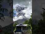 Philippines volcano sends huge ash cloud high into the sky