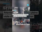 Double attentat à Damas : des bombes explosent près de l'hôtel d'Emmanuel Macron • FRANCE 24
