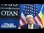 Trump speaks at the NATO summit in Ankara – watch live