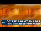 HAUSHALT: Bundestag stimmt Anhebung des CO2-Preises zu – So viel teurer wird Tanken und Heizen