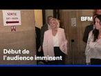 Procès en appel du RN: Marine Le Pen est arrivée au palais de justice