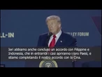 Dazi, Trump: Concluso accordo con Filippine, stiamo completando quello con la Cina