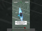 WATCH: Car thief steals kayak to try and get away from cops