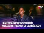 L’Américain iShowSpeed élu meilleur streamer de l'année 2024