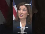 Kathy Hochul loses it over arrest of NYC mayoral candidate: 'BULL----' #shorts