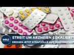 HANDELSSTREIT: USA gegen Deutschland! Medikamentenpreise sorgen für neue Eskalationsstufe!