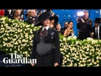 Black fashion, a gospel choir and pregnancy announcement: Stars stun at Met Gala 2025