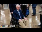 Paramedics responded to a ‘cardiac arrest’ at Mitch McConnell’s home on day of hospitalization
