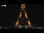 Giornata internazionale della donna, la torre Eiffel si illumina in solidarieta' con le afghane