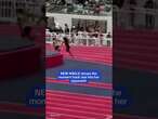 New angle shows the moment track star hits her opponent