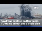 Un drone explose en Roumanie, l'Ukraine admet que l'appareil est le sien