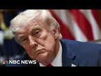 Trump speaks to NBC News amid Iran talks