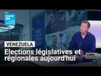 Elections législatives et régionales au Vénézuela : analyse d'Olivier Compagnon • FRANCE 24
