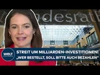 INVESTITIONSPROGRAMM BUND LÄNDER: „Wenn es um das liebe Geld geht, dann droht Streit“